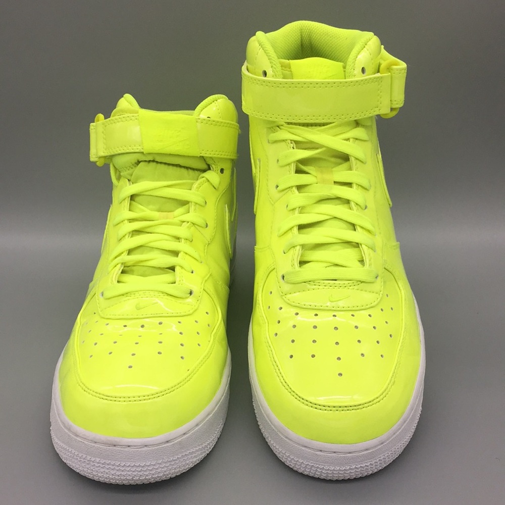 Nike Air Force 1 Mid UV Men's 'Volt' Sneakers - Picture 6 of 8